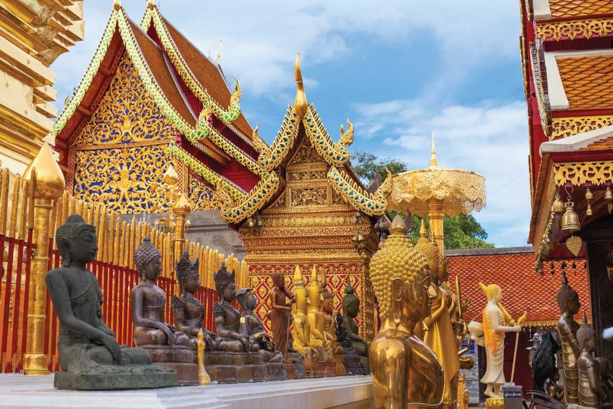 Świątynia w chiang Mai Tajlandia wczasywazji