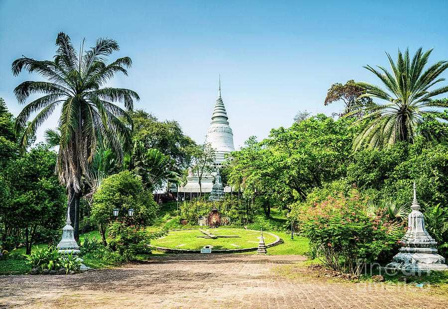 Wat phnom Phnom Penh Kambodża