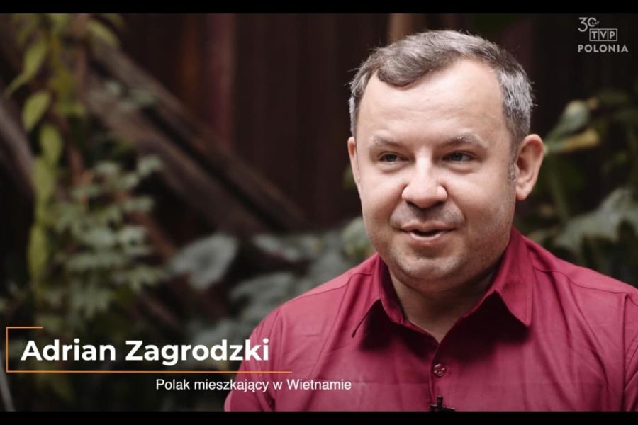 TVP Polonia - Adrian Zagrodzki