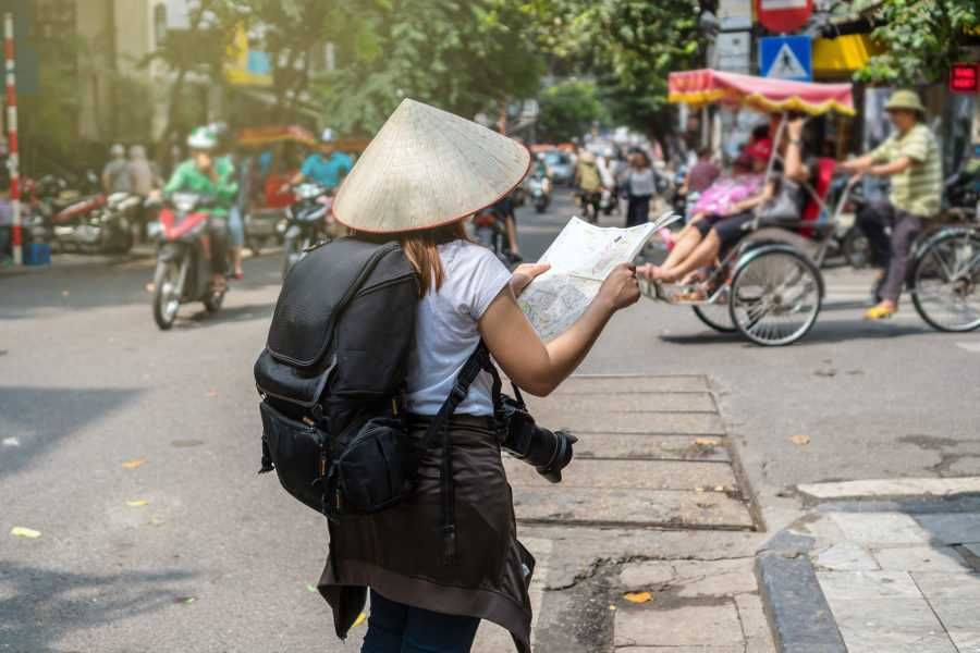 Zwiedzanie Wietnamu z mapą