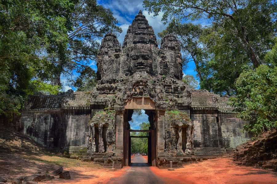 Angkor Wat brama wczasywazji