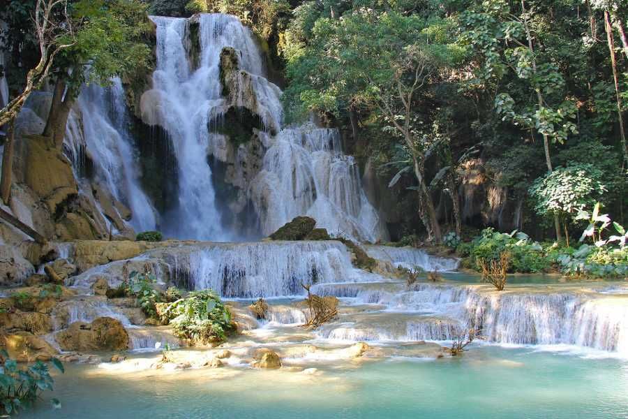 Wodospad Kuang Si, Laos