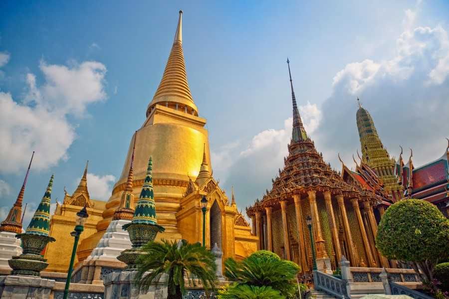 Bangkok pałac królewski świątynia wczasywazji tajlandia