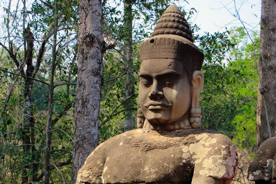 Posąg, Angkor Thom