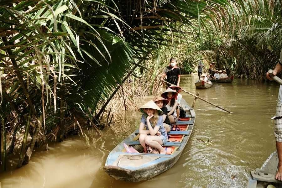 Relaks w Delcie Mekongu