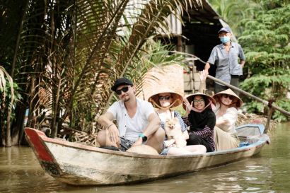Rejs Sampami po Mekongu