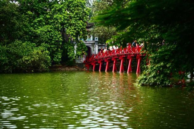 Czerwony Most w Hanoi