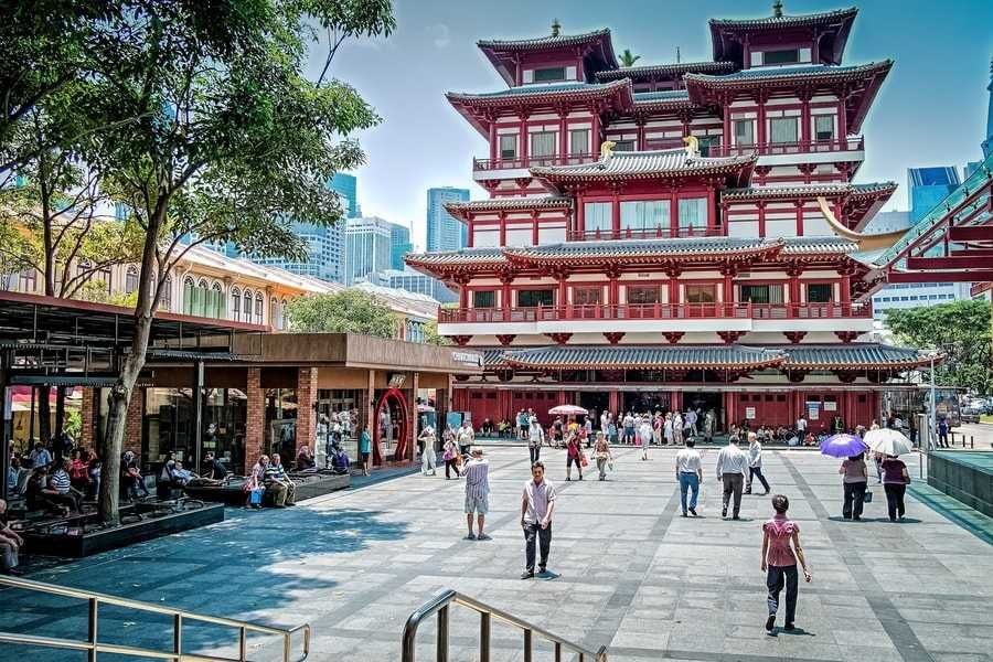 China Town w Singapurze / chińska dzielnica