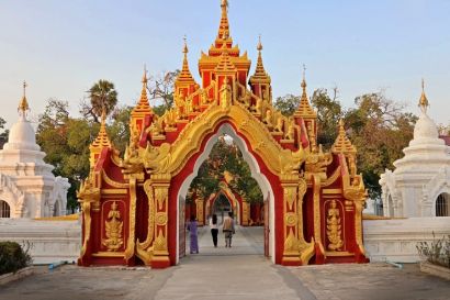 Pagoda Kuthodaw w Mandalay
