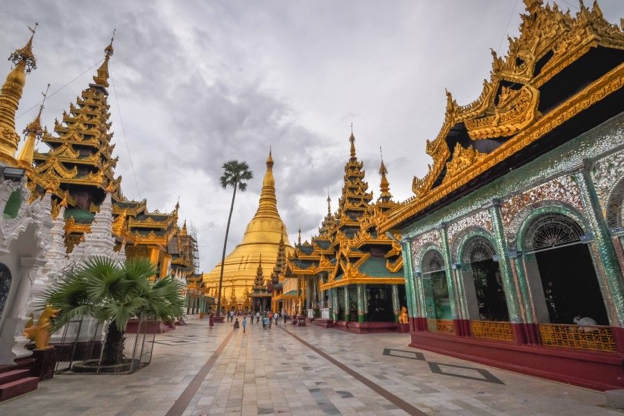 rangun shwedagon pagoda