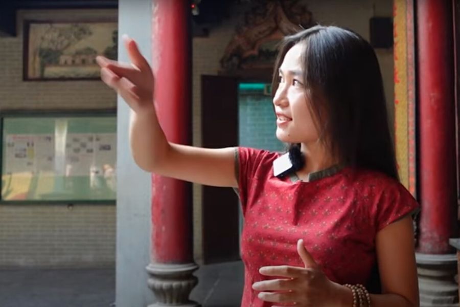Ngan opowiada o świątyni w Sajgońskim Chinatown