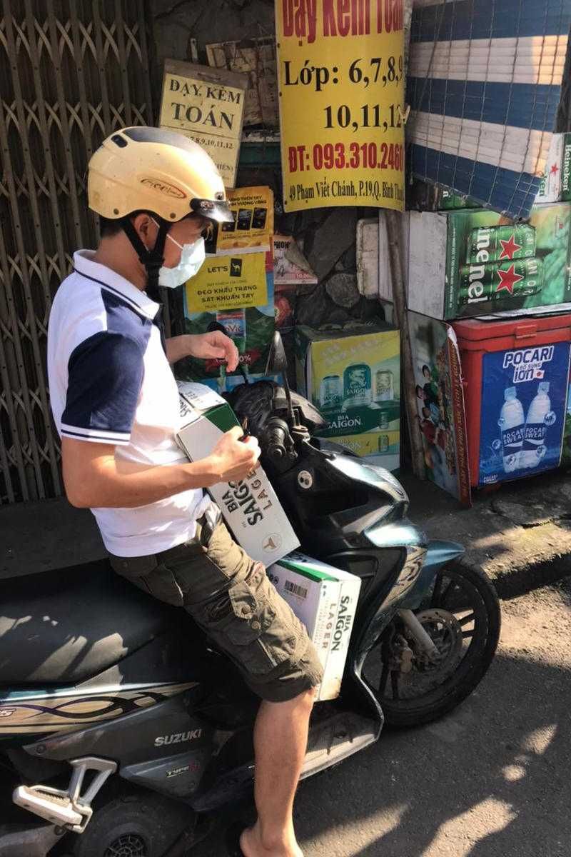 Lockdown w Ho Chi Minh City - zakupy pierwszej potrzeby ;)