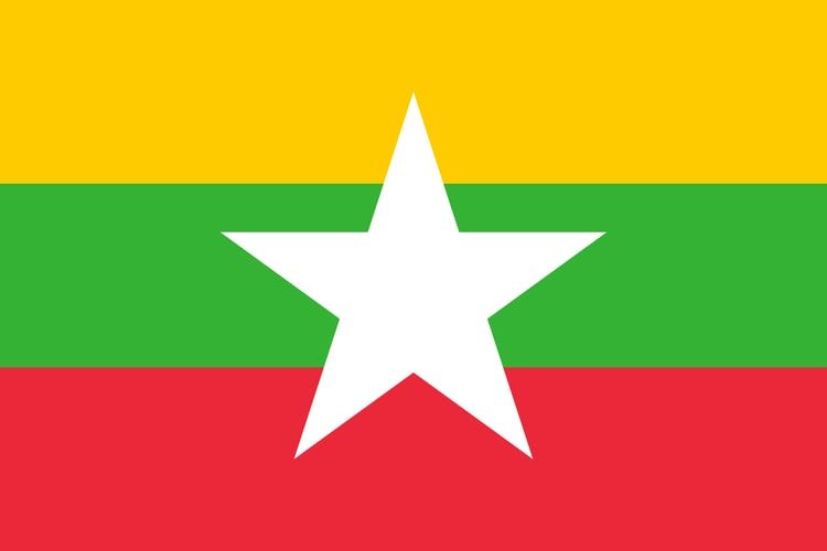Flaga Mjanmy