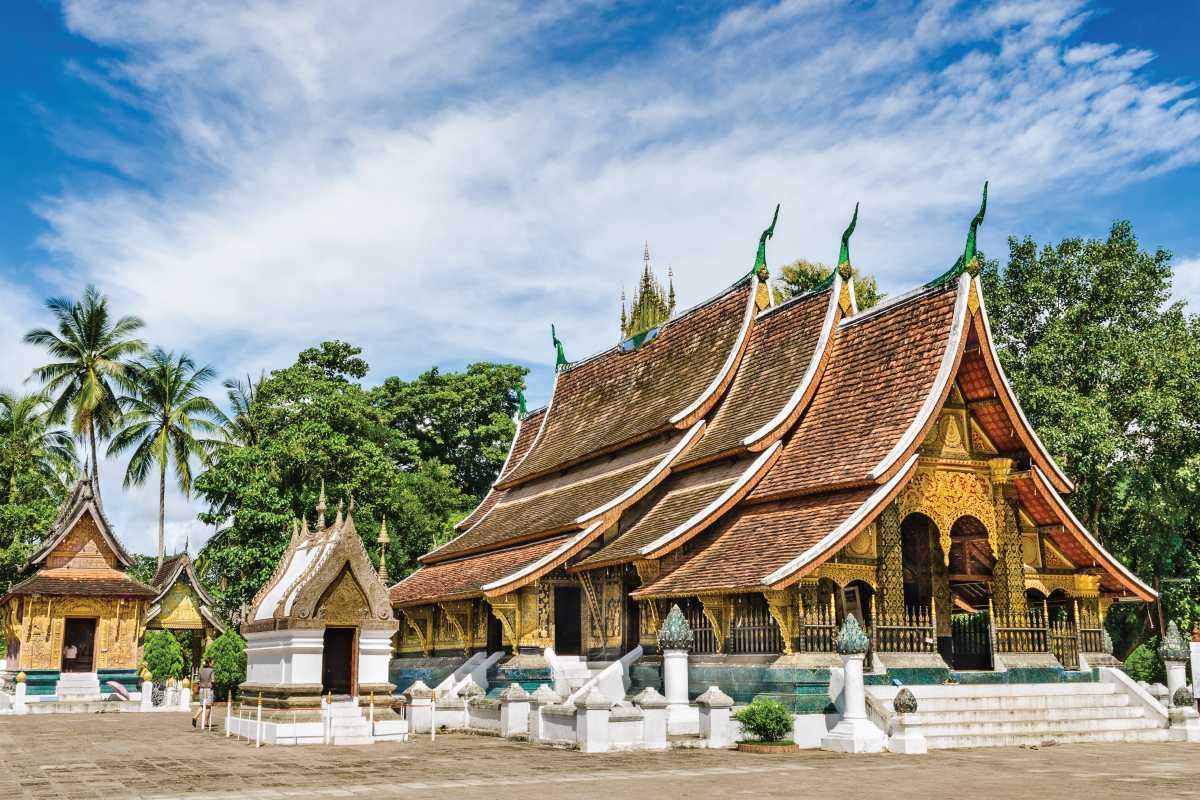 Luang Prabang świątynia wczasywazji