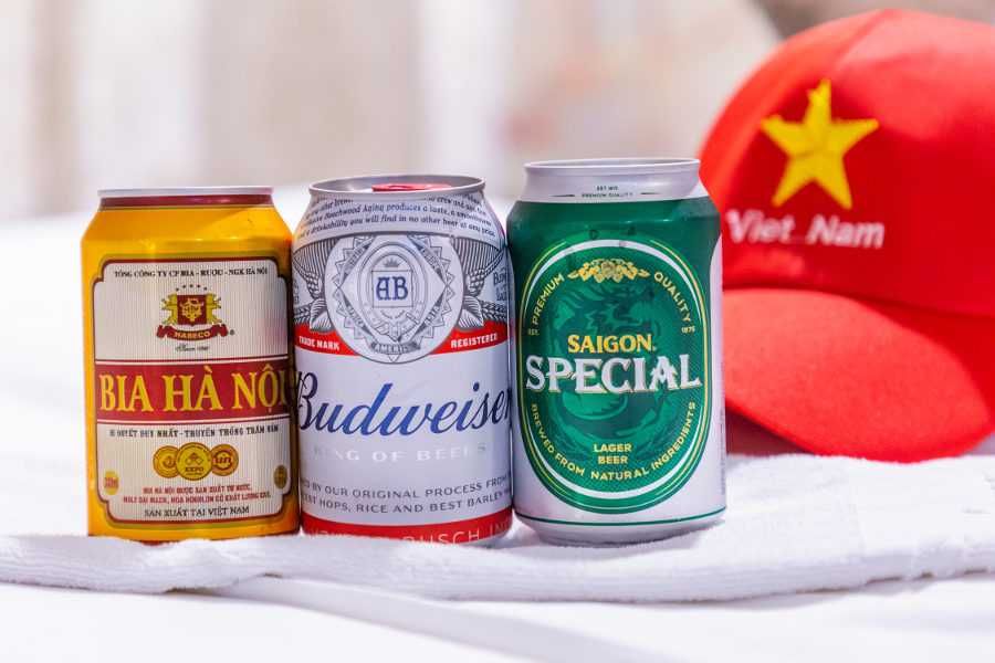 Wietnam - piwa w puszce 