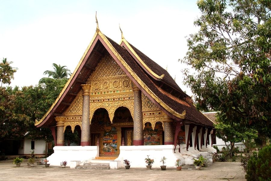 Świątynia w Laosie