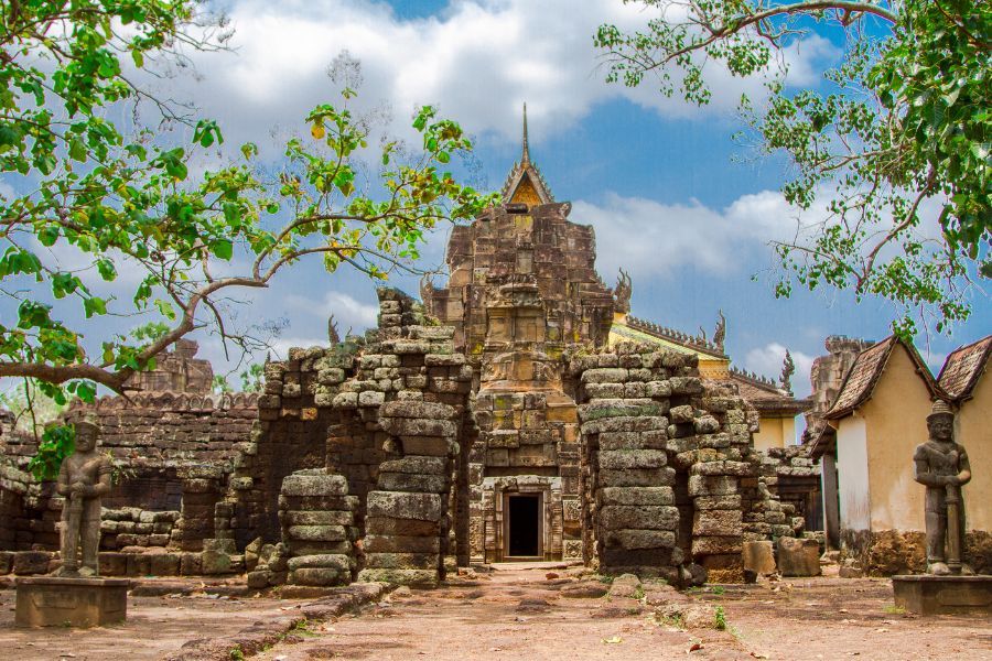 Wat Nokor Bachey Kambodża