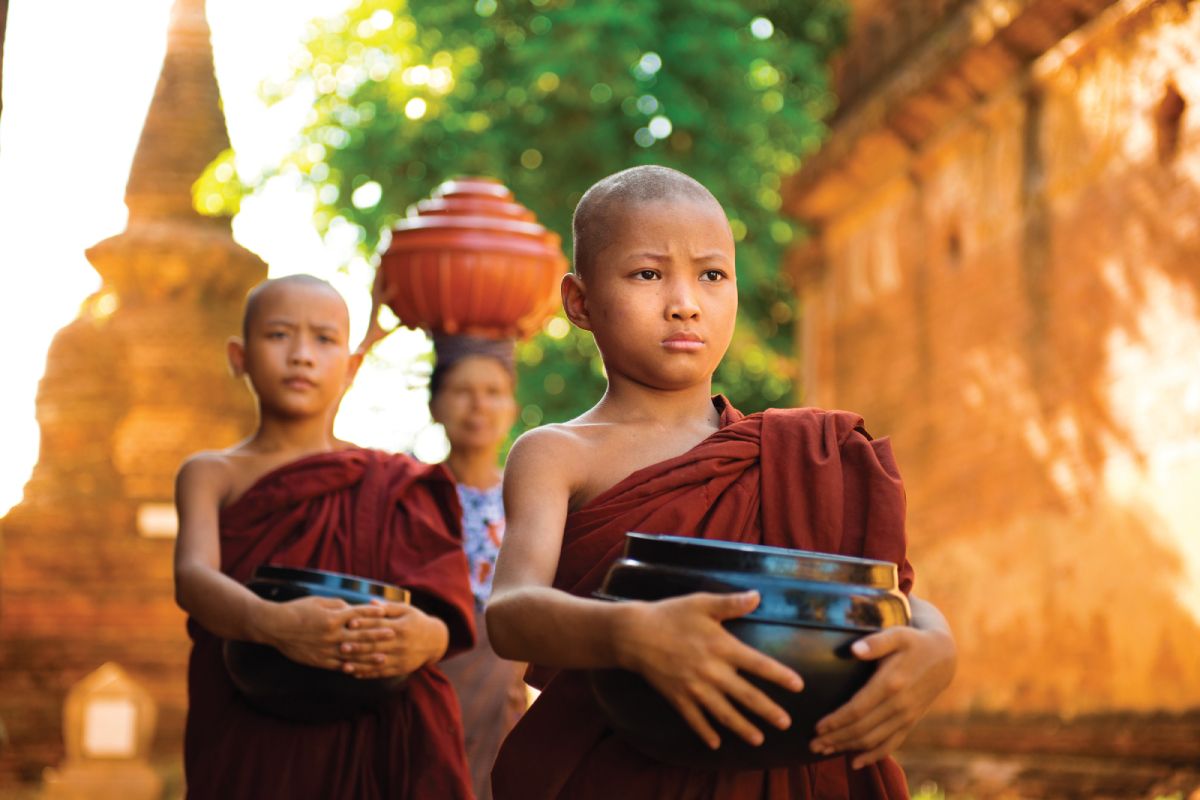 myanmar mnich