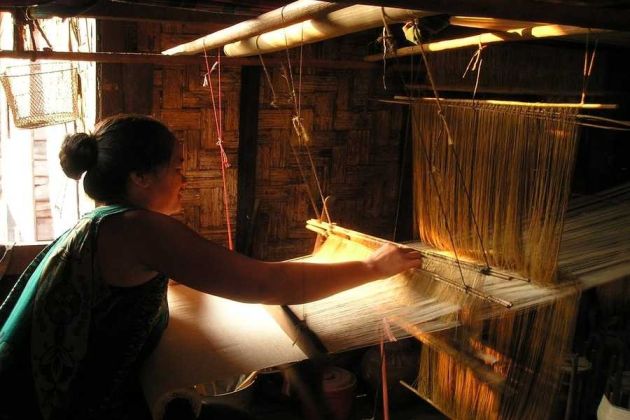 Laos produkcja tkaniny