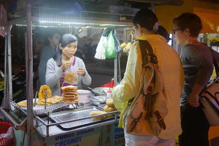 Street-food w Luang Prabang