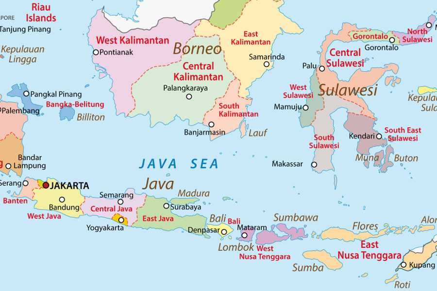 Epicentrum trzęsień ziemi w 2018 r. - Bali i Lombok