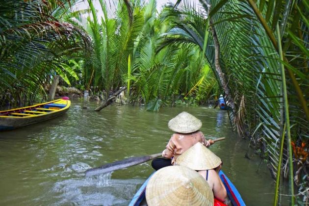 Rejs w Delcie Mekongu