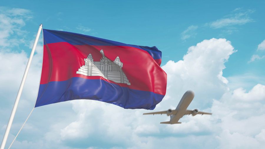 Lot do kambodży 