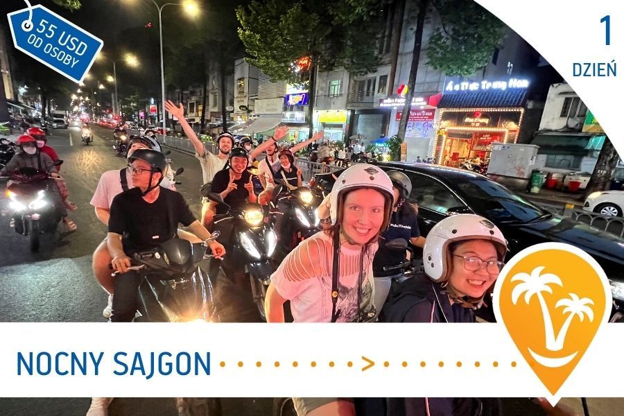 Nocny Sajgon – wieczorna wycieczka po Ho Chi Minh Wczasywazji.pl