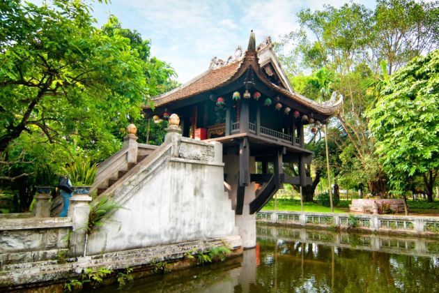 Hanoi Pagoda Na Jednym Filarze Wczasywazji.pl