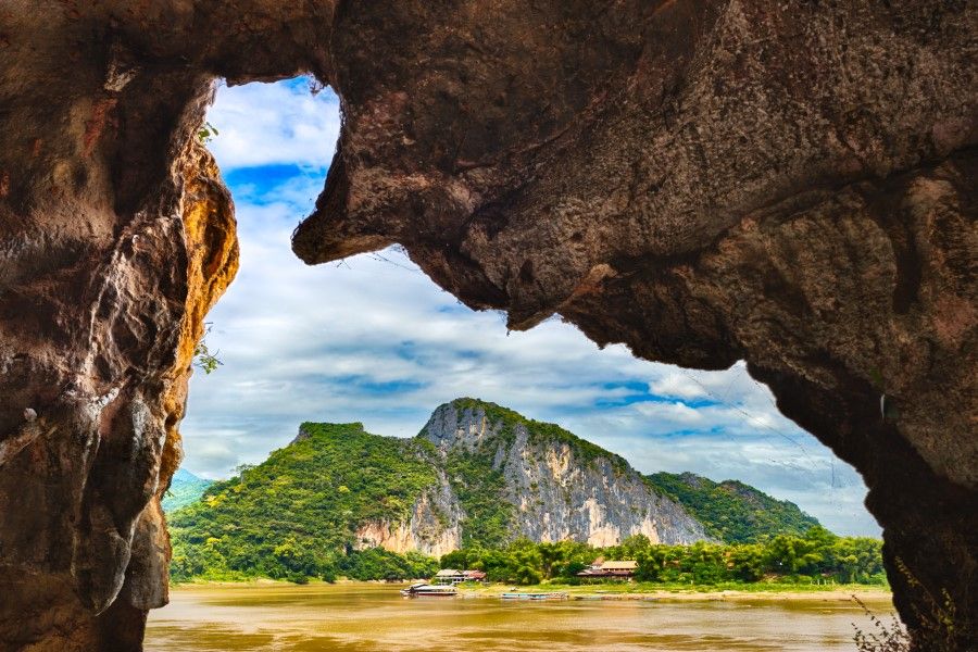 Magiczny Laos - widok na Mekong