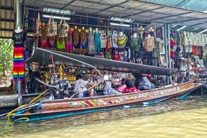 Pływający targ Tajlandia