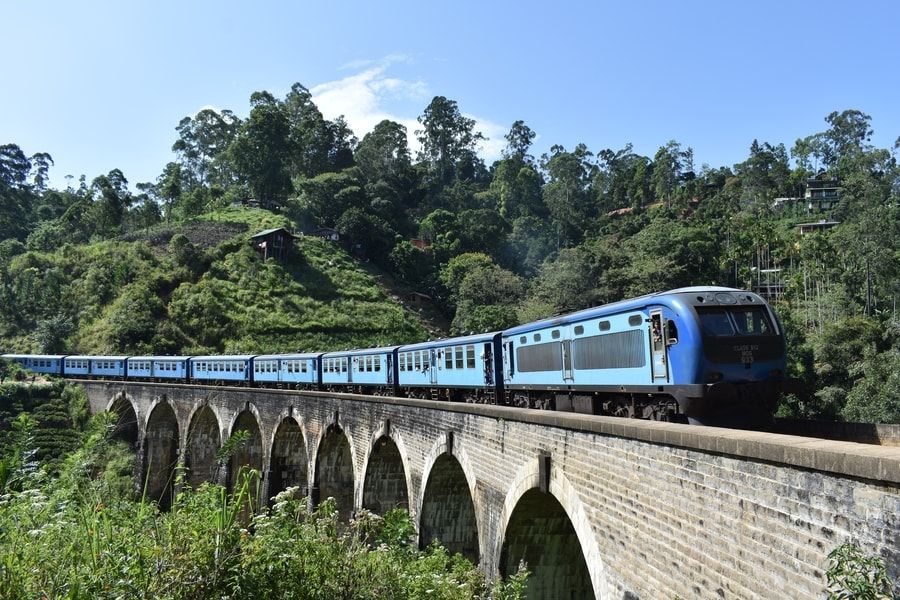 Sri Lanka pociąg przez Sri Lankę Ella Kandy