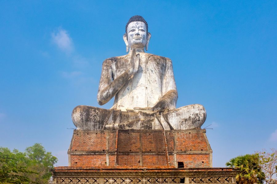 Budda z Wat Ek Phnom