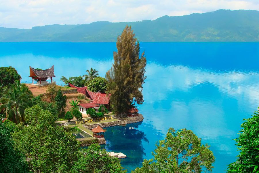 Jezioro Toba na Sumatrze