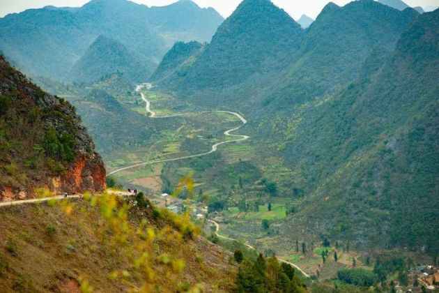 Widok na przełęcz Ha Giang