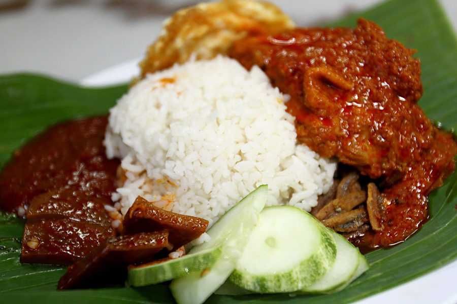 Nasi Lemak - kuchnia Penang
