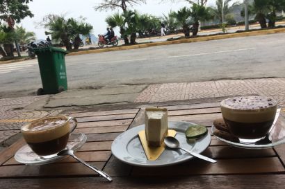 kawa wietnam egg coffee