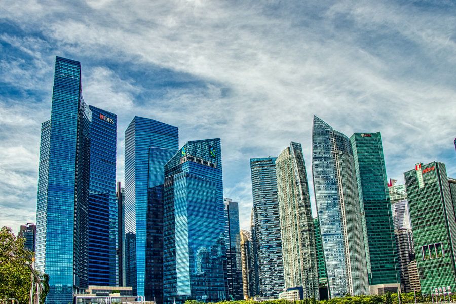 Singapur - nowoczesne centrum miasta