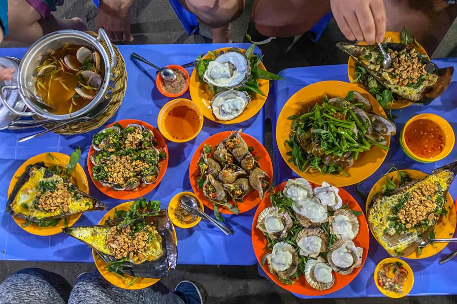 Street food Sajgon